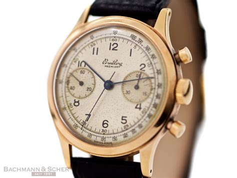 18k rose gold breitling 777|Breitling 777 Chronograph Men's Wristwatch .